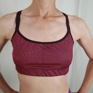 Champion Pink & Brown Strappy Sports Bra